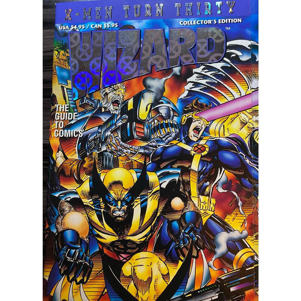 1993 Wizard Vintage Magazine FIRST EDITION X-Men Turn Thirty Comics Ref Book